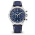 Patek Philippe Complications 41 mm Blue Dial 18K White Gold Leather Strap 5172G-001