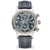 Patek Philippe Complications Calatrava Blue/Gray Dial White Gold Case   Green Strap 42 mm 5924G-010