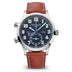 Patek Philippe Complications Calatrava Blue Varnished Dial White Gold Case Calf Leather Brown Strap 42mm 5524G-001