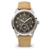 Patek Philippe Complications Travel Time Textured Gray Dial White Gold Case   Beige Strap 41mm 5326G-001