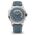 Patek Philippe Complications World Time Carbon Dial   Blue Strap 38.5 mm 5231G-001