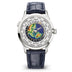Patek Philippe Complications World Time Enamel Dial   Leather Blue 38.5 mm 5231G-001