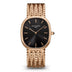 Patek Philippe Golden Ellipse 34.5 x 39.5 mm Black Dial 18K Rose Gold Bracelet 5738/1R-001