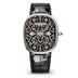 Patek Philippe Golden Ellipse 34.5 x 39.5 mm Black Dial 18K White Gold   Leather Strap 5738/51G-001