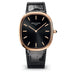 Patek Philippe Golden Ellipse Black Sunburst Dial Rose Gold Dial   Black Strap 39.5mm 5738R-001
