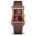 Patek Philippe Gondolo Serata Brown Flora Motif Dial Rose Gold Case   Brown Strap 40.85mm 4962-200R-001