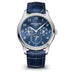 Patek Philippe Grand Complications Perpetual Calendar Blue Sunburst Dial White Gold Case   Blue Strap 39 mm 5327G-001