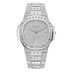 Patek Philippe  Nautilus 40 mm Diamond Paved Dial 18K White Gold Bracelet 5719/10G-010