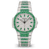 Patek Philippe Nautilus Haute Joaillerie Diamond Pavé Gold & Emerald Dial White Gold & Diamond/Emerald Case/Bracelet 35.2mm 7118-1453G-001