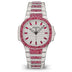 Patek Philippe Nautilus Haute Joaillerie Diamond Pavé Gold & Ruby Dial White Gold & Diamond/Ruby Case/Bracelet 35.2mm 7118-1452G-001