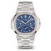 Patek Philippe Nautilus Perpetual Calendar Blue Sundust Dial White Gold Case/Bracelet 40mm 5740/1G-001