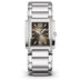 Patek Philippe Twenty~4 Quartz Gray Sunburst Dial Stainless Steel & Diamond Case/Bracelet 30mm 4910-1200A-010