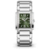 Patek Philippe Twenty~4 Quartz Green Sunburst Dial Stainless Steel & Diamond Case/Bracelet 30mm 4910-1200A-011