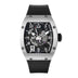 Richard Mille RM005 White Gold 38 mm x 45 mm Transparent Dial White Gold Rubber Strap