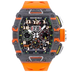 Richard Mille RM11-03 Red NTPT 50 mm x 44 mm Transparent Dial NPTP Rubber Strap
