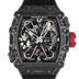 Richard Mille RM35-03 Rafa Nadal 43.15 mm x 50 mm Transparent Dial Carbon and Quartz TPT Rubber Strap