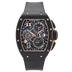 Richard Mille RM72-01 Automatic Winding Lifestyle Flyback Chronograph 38.40 mm x 47.34 mm Transparent Dial 18k Rose Gold and Black Ceramic Rubber Strap