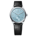 Rolex 1908 39 mm Ice Blue Dial Platinum Matt Black   Leather m52506-0003