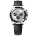 Rolex Cosmograph Daytona 40 mm Steel and Bright Black  Dial 18 kt White Gold Oysterflex Bracelet 126519ln-0006