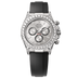 Rolex Cosmograph Daytona 40 mm Steel, bright black counter rings set with diamonds Dial 18 kt white gold Oysterflex bracelet 126539tbr-0002