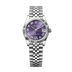 Rolex Datejust 31 31 mm Aubergine Set With Diamonds Dial Oystersteel and White Gold Jubilee Bracelet 278274-0026