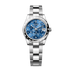 Rolex Datejust 31 mm Azzurro Blue Floral Motif Set With Diamonds Dial Oystersteel and White Gold Oyster Bracelet 278344rbr-0037