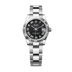 Rolex Datejust 31 mm Bright Black Dial Oystersteel and White Gold Oyster Bracelet 278274-0001