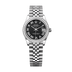 Rolex Datejust 31 mm Bright Black Dial with Diamonds Oystersteel and White Gold Jubilee Bracelet 278384rbr-0002