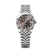 Rolex Datejust 31 mm Dark Grey Set With Diamonds Dial Oystersteel and White Gold Jubilee Bracelet 278274-0008