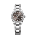 Rolex Datejust 31 mm Dark Grey Set With Diamonds Dial Oystersteel and White Gold Oyster Bracelet 278384rbr-0009