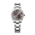 Rolex Datejust 31 mm Dark Grey Set With Diamonds Dial Oystersteel and White Gold Oyster Bracelet 278384rbr-0031