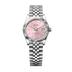Rolex Datejust 31 mm Pink Dial Oystersteel and White Gold Jubilee Bracelet 278274-0014