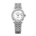 Rolex Datejust 31 mm White Dial with Diamonds Oystersteel and White Gold Jubilee Bracelet 278384rbr-0014