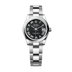 Rolex Datejust 31 mm Bright Black Dial Oystersteel Oyster Bracelet 278240-0001