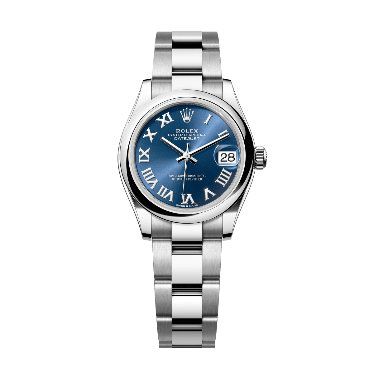 Rolex Datejust 31 mm Bright Blue Dial Oystersteel Oyster Bracelet 278240-0017 - WATCHXNYC