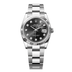2025 Rolex Datejust 36 mm Bright Black Dial with Diamonds Oystersteel and White Gold Oyster Bracelet 126234-0028
