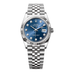 Rolex Datejust 36 mm Bright Blue Dial with Diamonds Oystersteel and White Gold Jubilee Bracelet 126234-0037