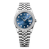 2025 Rolex Datejust 36 mm Bright Blue Dial with Diamonds Oystersteel and White Gold Jubilee Bracelet 126284rbr-0029