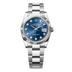 Rolex Datejust 36 mm Bright Blue Dial with Diamonds Oystersteel and White Gold Oyster Bracelet 126234-0038