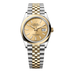 Rolex Datejust 36 mm Champagne-Colour Dial Oystersteel and 18k Yellow Gold Jubilee Bracelet 126203-0015