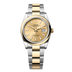 Rolex Datejust 36 mm Champagne-Colour Dial Oystersteel and 18k Yellow Gold Oyster Bracelet 126203-0016