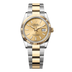 Rolex Datejust 36 mm Champagne-Colour Dial Oystersteel and 18k Yellow Gold Oyster Bracelet 126233-0016