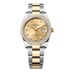 Rolex Datejust 36 mm Champagne-Colour Set With Diamonds Dial Oystersteel and 18k Yellow Gold Oyster Bracelet 126283rbr-0004