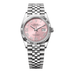 2025 Rolex Datejust 36 mm Pink Set With Diamonds Dial Oystersteel and White Gold Jubilee Bracelet 126234-0031