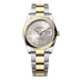Rolex Datejust 36 mm Silver Set With Diamonds Dial Oystersteel and 18k Yellow Gold Oyster Bracelet 126203-0032