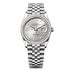 Rolex Datejust 36 mm Silver Set With Diamonds Dial Oystersteel and White Gold Jubilee Bracelet 126284rbr-0021