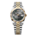 Rolex Datejust 36 mm Gray Wimbledon Dial Oystersteel and 18k Yellow Gold Jubilee Bracelet 126233-0035