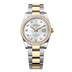 Rolex Datejust 36 mm White Mother-Of-Pearl Set With Diamonds Dial Oystersteel and 18k Yellow Gold Oyster Bracelet 126283rbr-0010