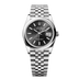 Rolex Datejust 36mm Bright Black Dial Oystersteel Jubilee Bracelet 126200-0003
