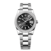 Rolex Datejust 36mm Bright Black Dial with Diamonds Oystersteel and White Gold Oyster Bracelet 126284rbr-0008